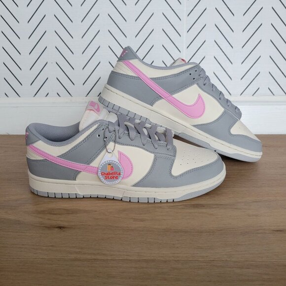 Nike Shoes - ✨Nike Dunk Low Top Next Nature Sz 9 Women's Shoes Sneakers Gray/Pink DD1873-002